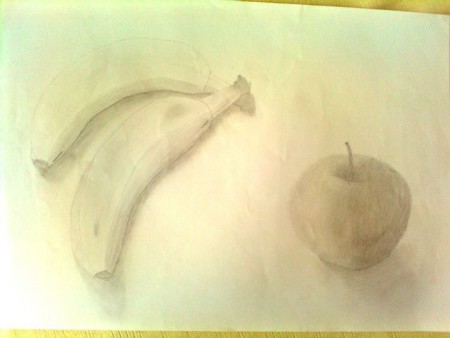 trying to draw my dinner